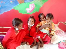 Little Kavita comes to Ganga Prem Hospice