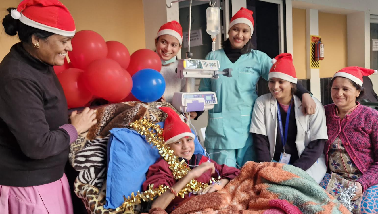 Anek’s Smile Lights Up Ganga Prem Hospice