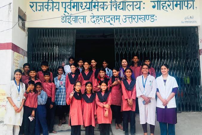 A Visit to a Pre-Secondary School in Gohri Maphi